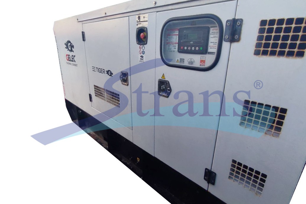 Diesel Generator Gelec Tiger-110Yc White 2017 Year 100/110Kva 80